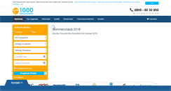 Desktop Screenshot of 1000kreuzfahrten.de
